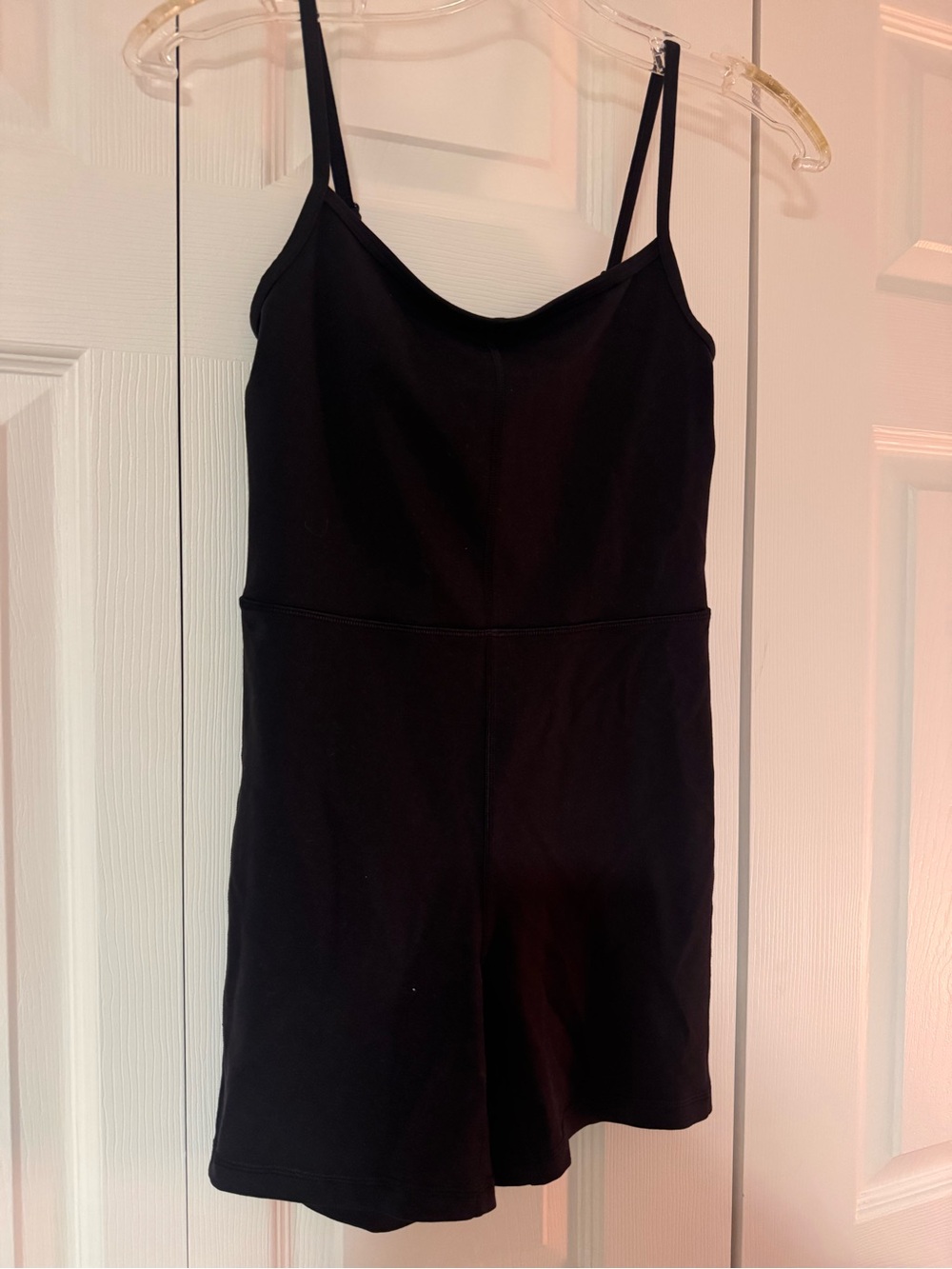 Wilfred Black Spaghetti-Strap Romper
